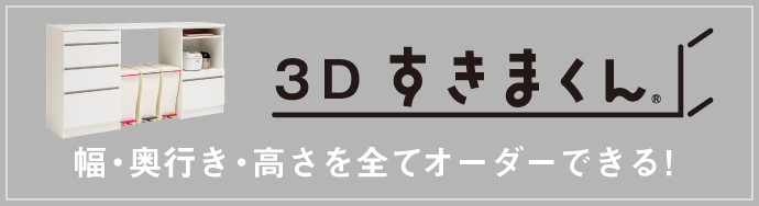 3Dすきまくん