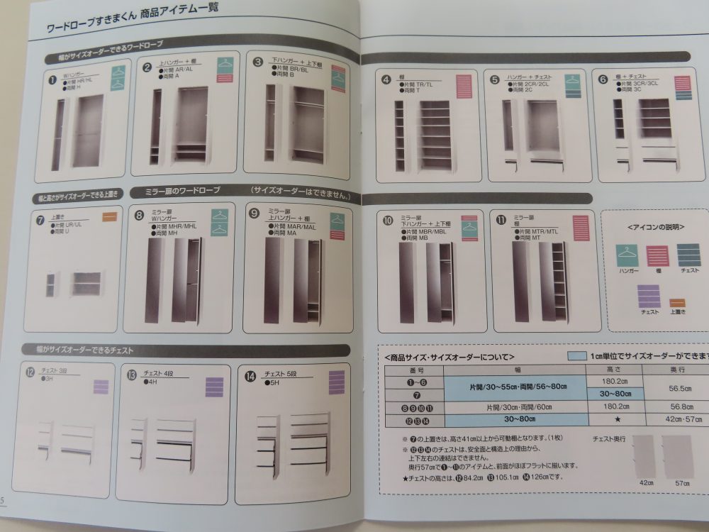 【値下げ】すきまくん チェスト ワードローブ②